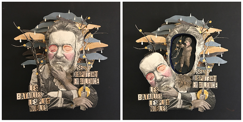 Madame streetart Paris, France, Mai 2017