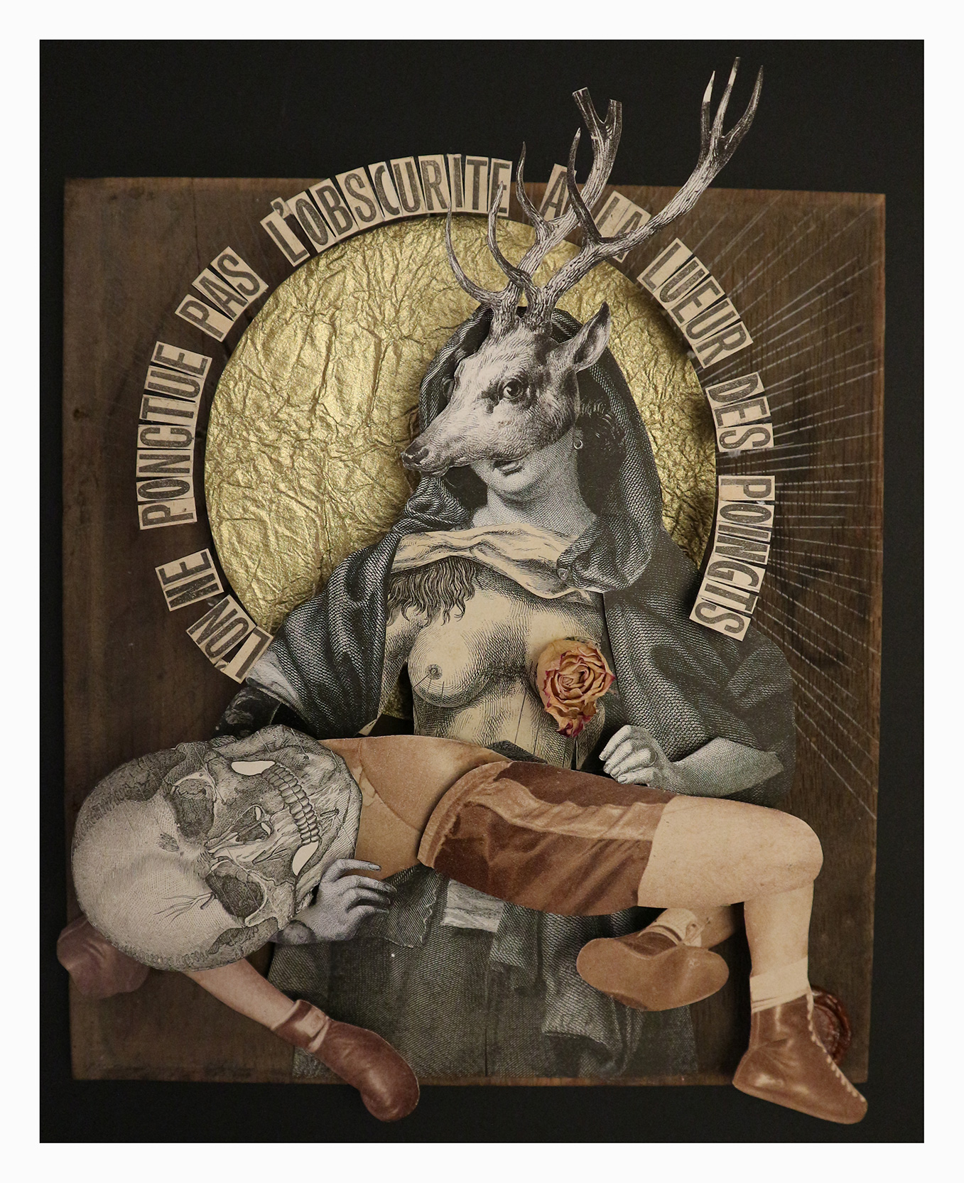 Madame streetart Paris, France, Avril 2018.