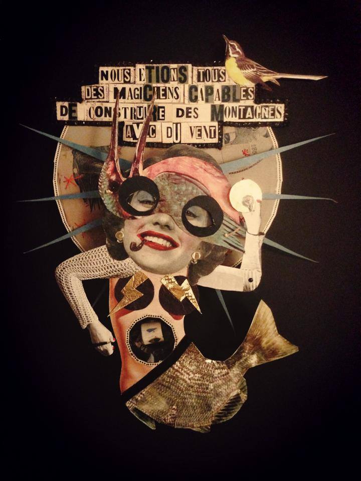 Madame streetart Paris, France, 2016