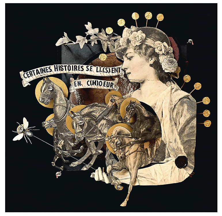 Madame streetart Paris, France, 2019