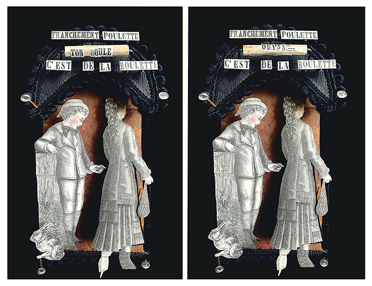 Madame streetart Paris, France