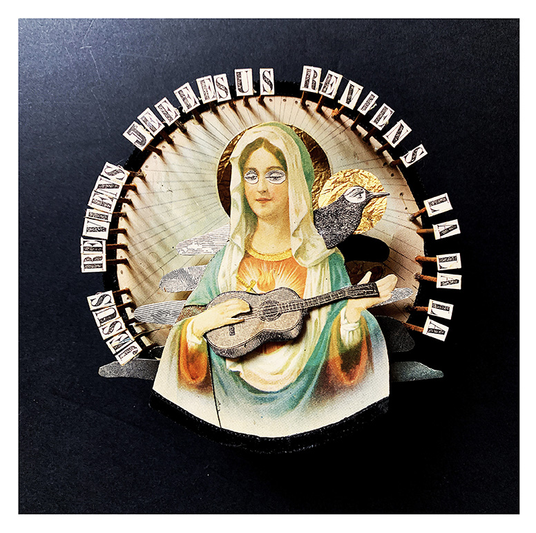 Madame streetart Paris, France, 2018