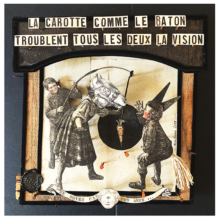 Madame streetart Paris, France, 2019