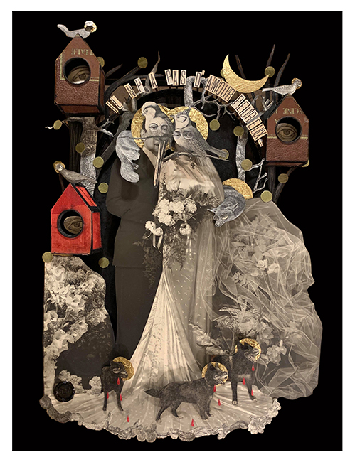 Madame streetart Paris, France, 2020