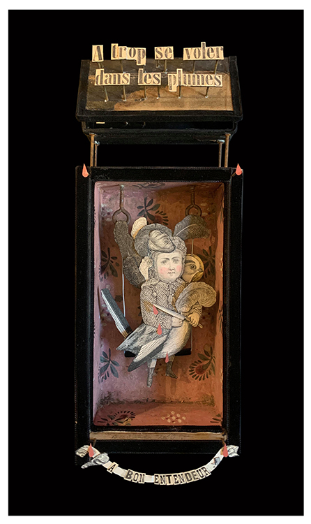 Madame streetart Paris, France, 2020