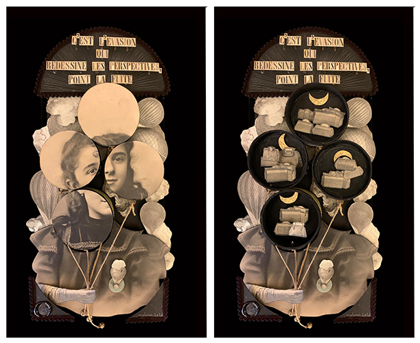 Madame streetart Paris, France, 2020