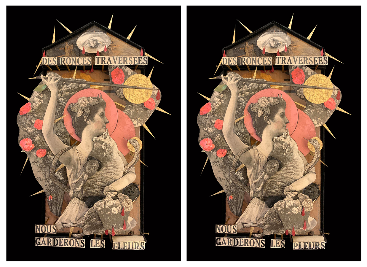 Madame streetart Paris, France, 2020