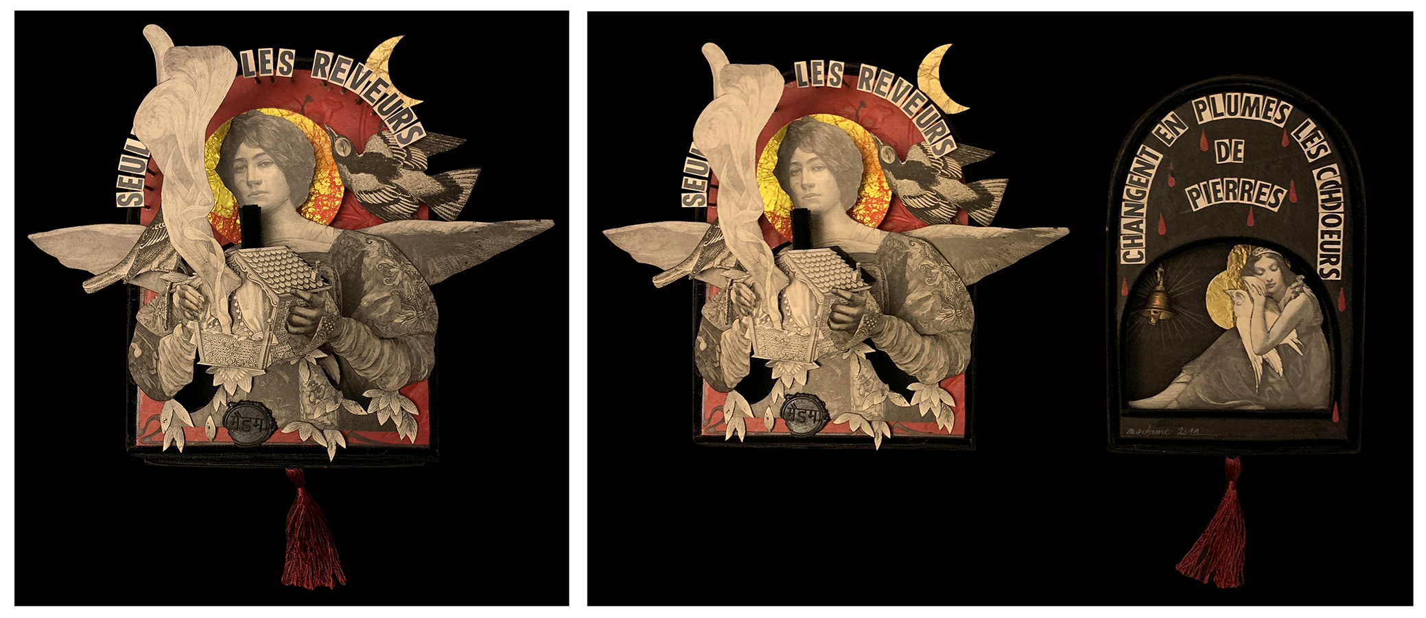 Madame streetart Paris, France, 2020