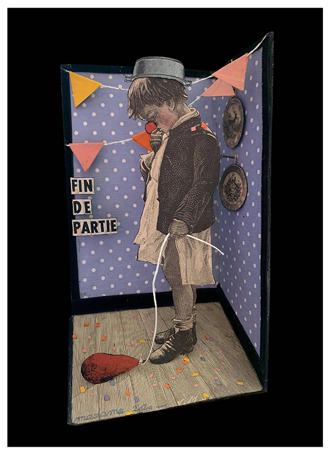 Madame streetart Paris, France, 2020