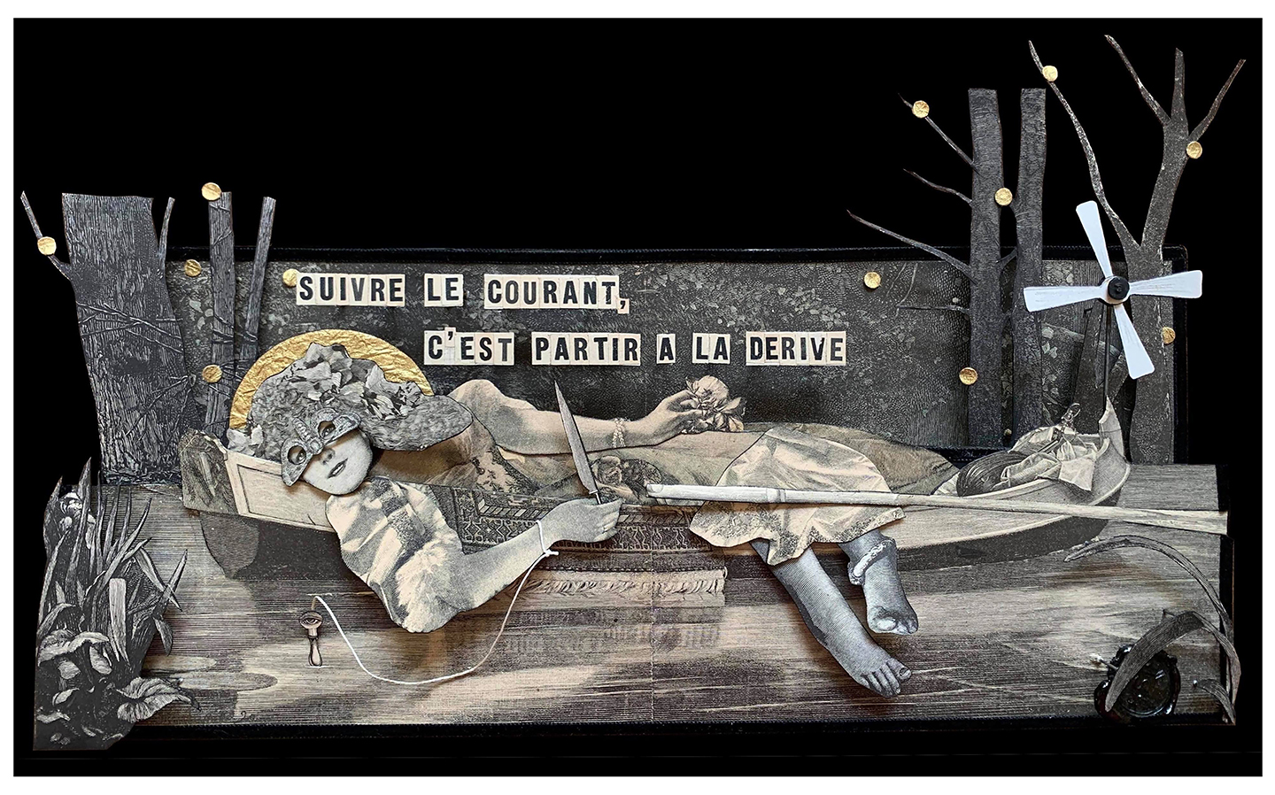 Madame streetart Paris, France, 2021