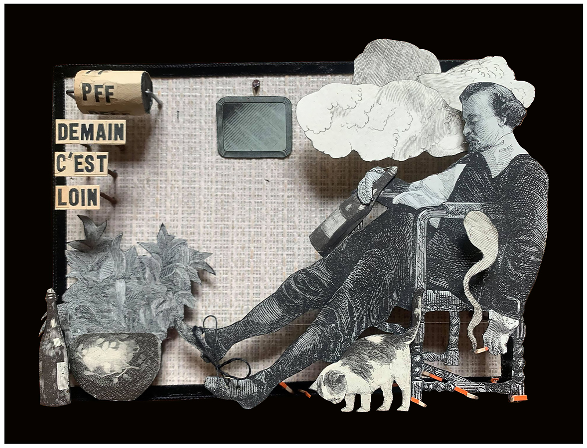 Madame streetart Paris, France, 2021