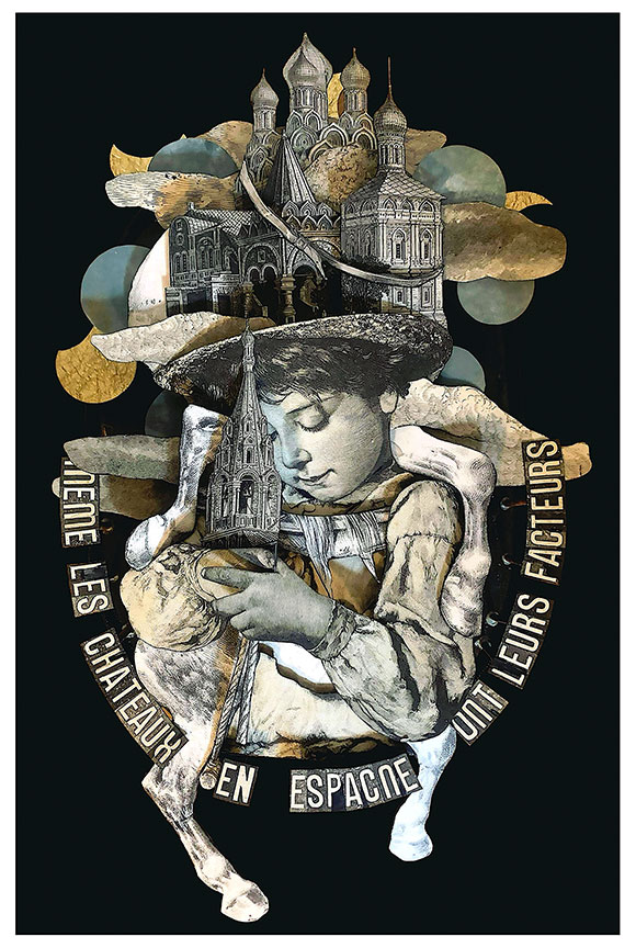 Madame streetart Paris, France, 2021