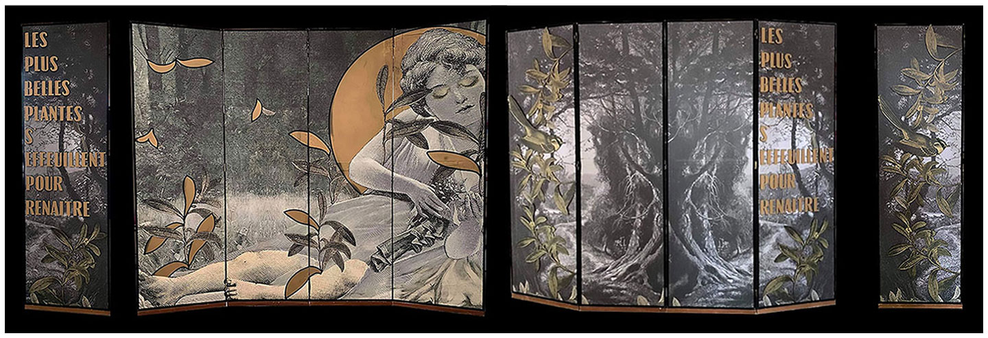 Madame streetart Paris, France, 2021