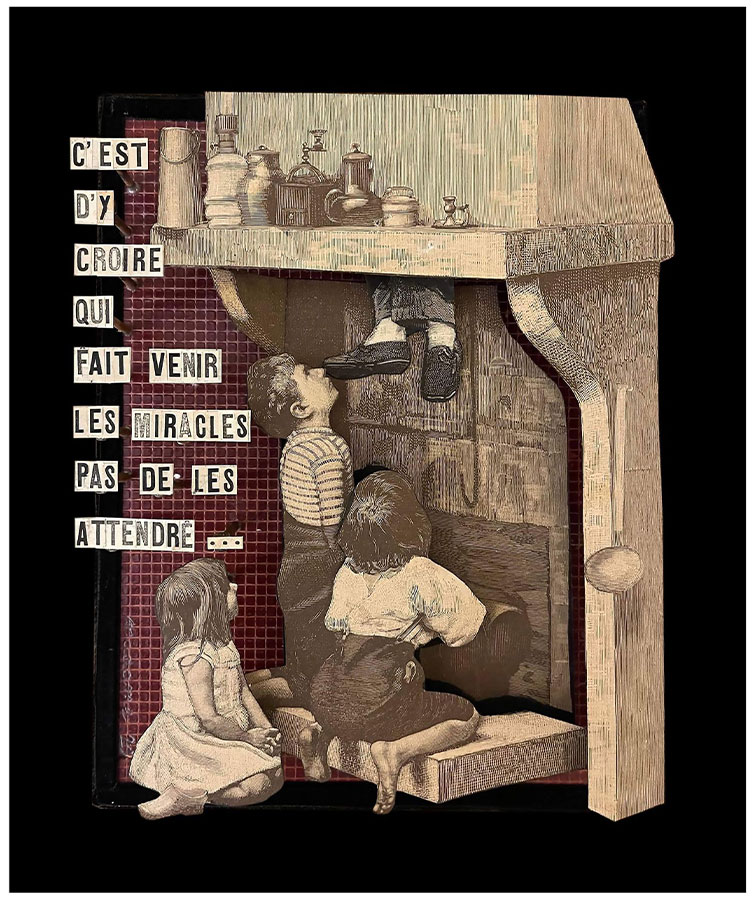 Madame streetart Paris, France, 2022