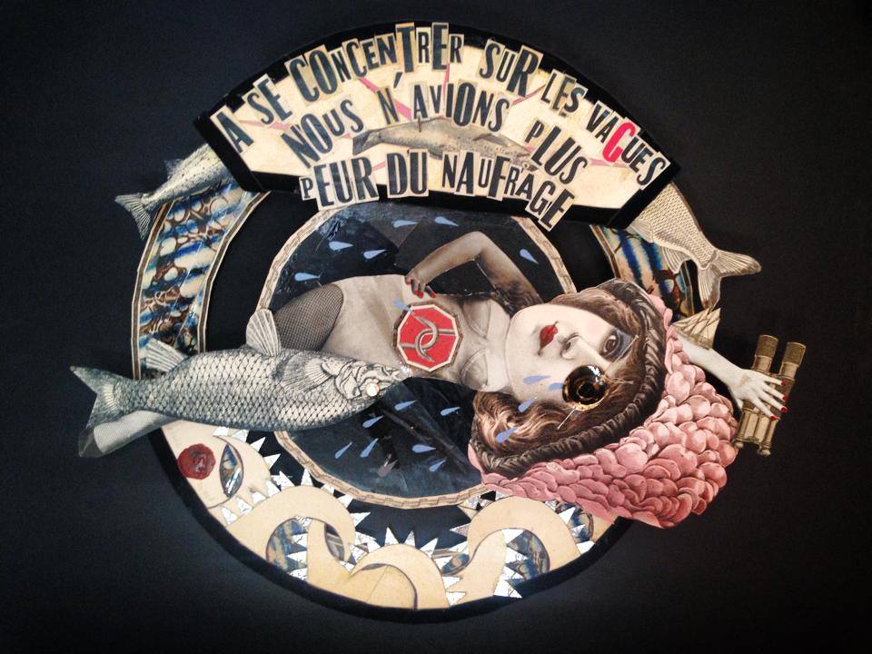 Madame streetart Paris, France, 2016