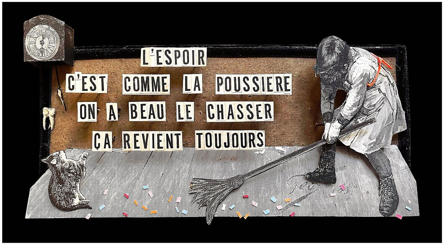 Madame streetart Paris, France, 2022