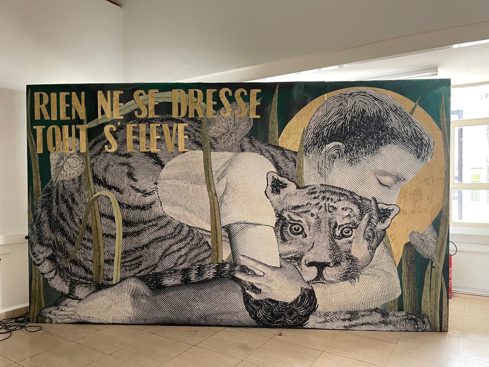 Madame streetart Republique democratique du Congo, 2023