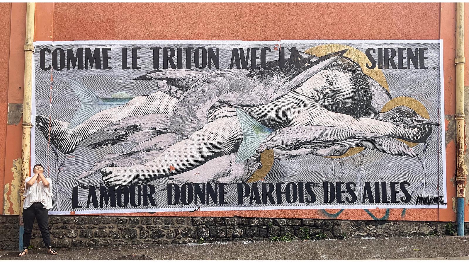 Madame streetart Saint-Pierre, La Reunion, 2023