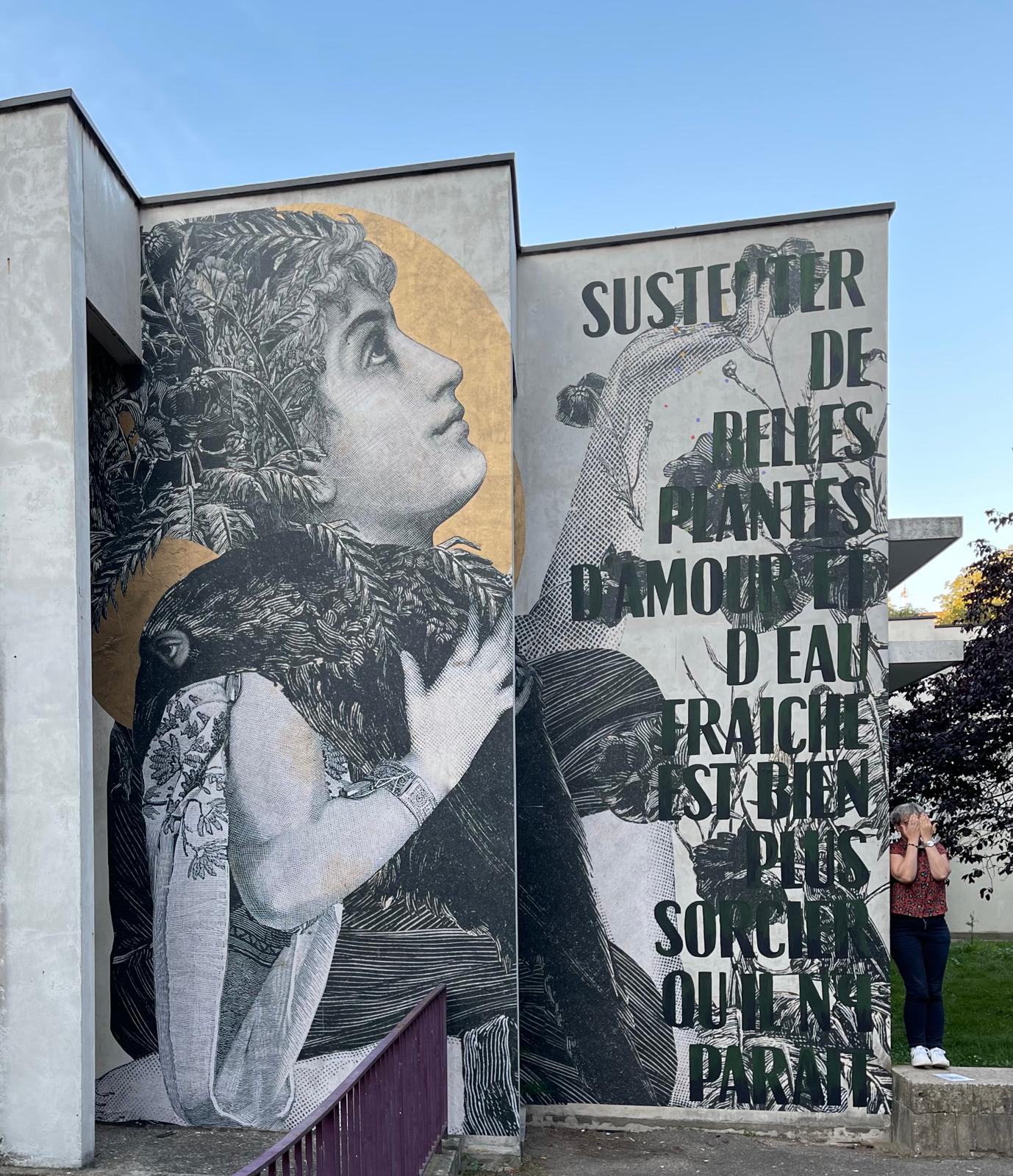 Madame streetart Strasbourg, 2023