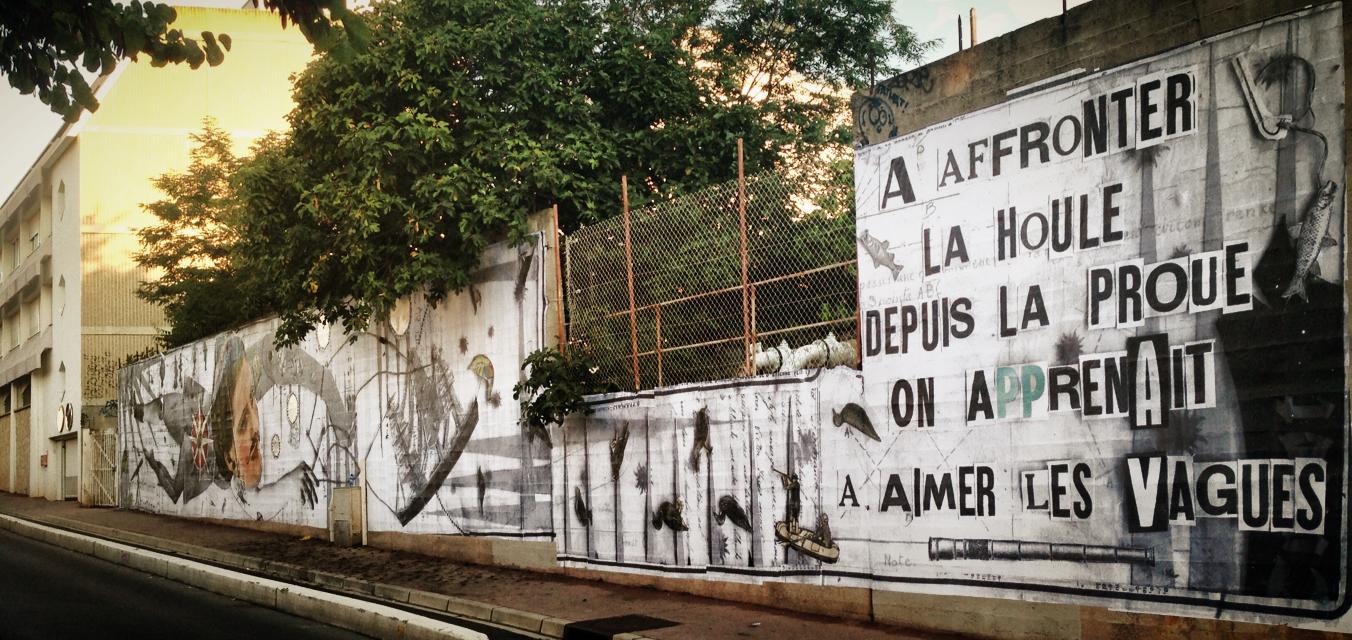 Madame streetart Montpellier, France, 2017