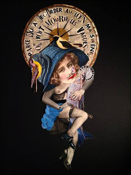 Madame streetart Paris, France, 2017