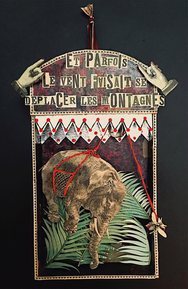 Madame streetart Paris, France, 2017