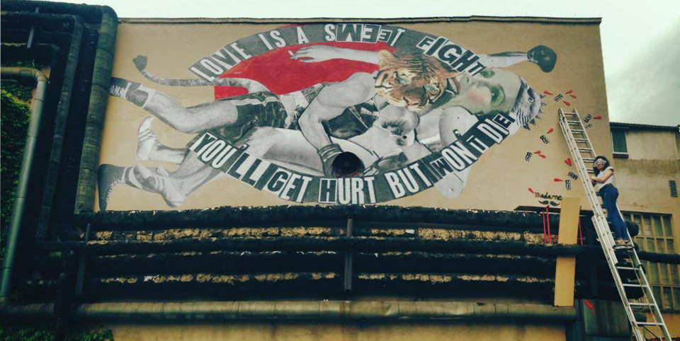 Madame streetart Allemagne, 2017