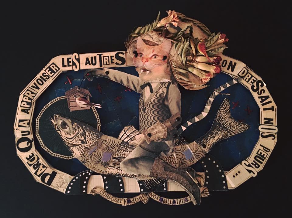 Madame streetart Paris, France, 2017