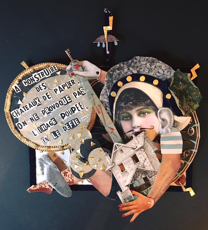 Madame streetart Paris, France, 2017