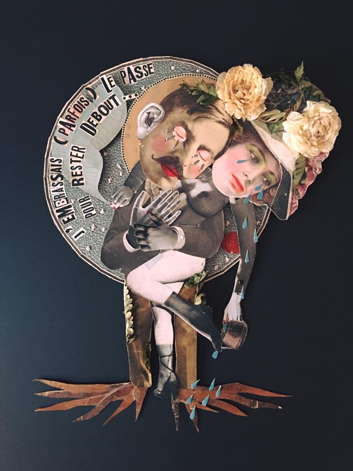 Madame streetart Paris, France, 2016