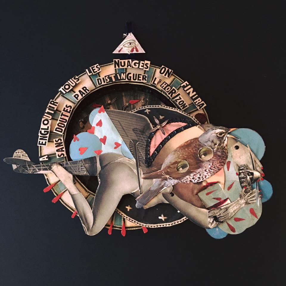 Madame streetart Paris, France, 2017