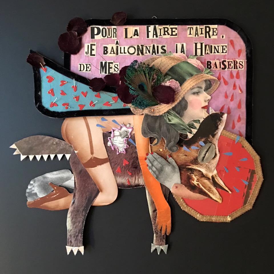 Madame streetart Paris, France, 2017