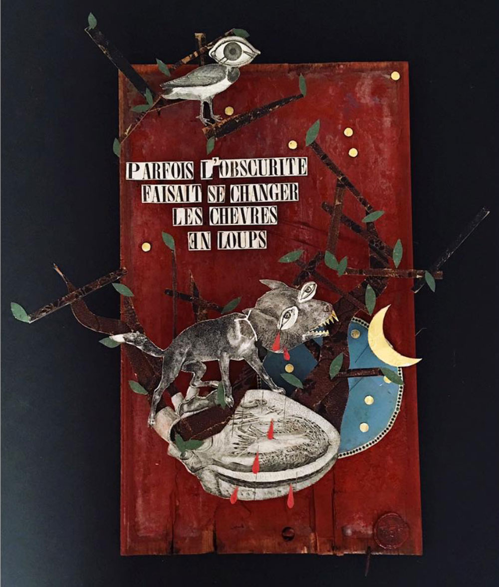 Madame streetart Paris, France, Janvier 20017