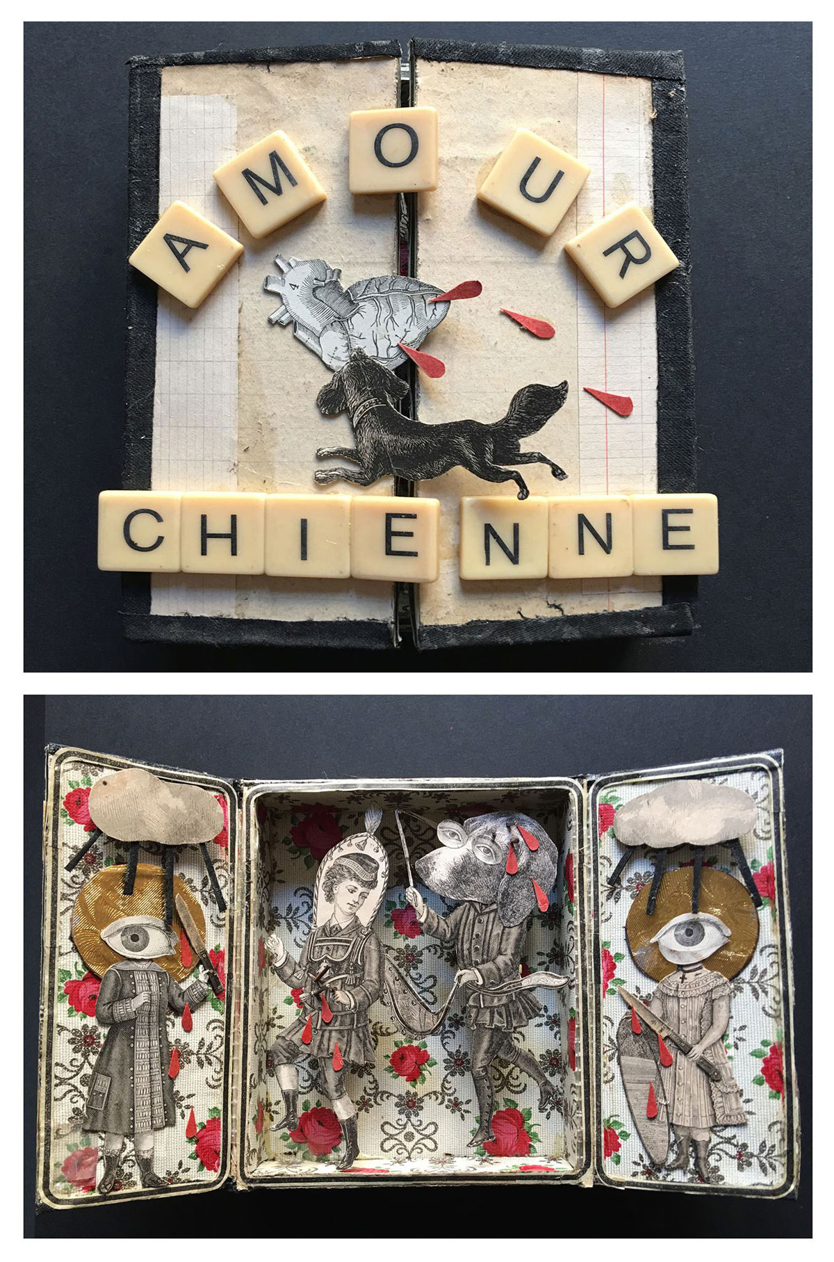 Madame streetart Paris, France, Janvier 2017