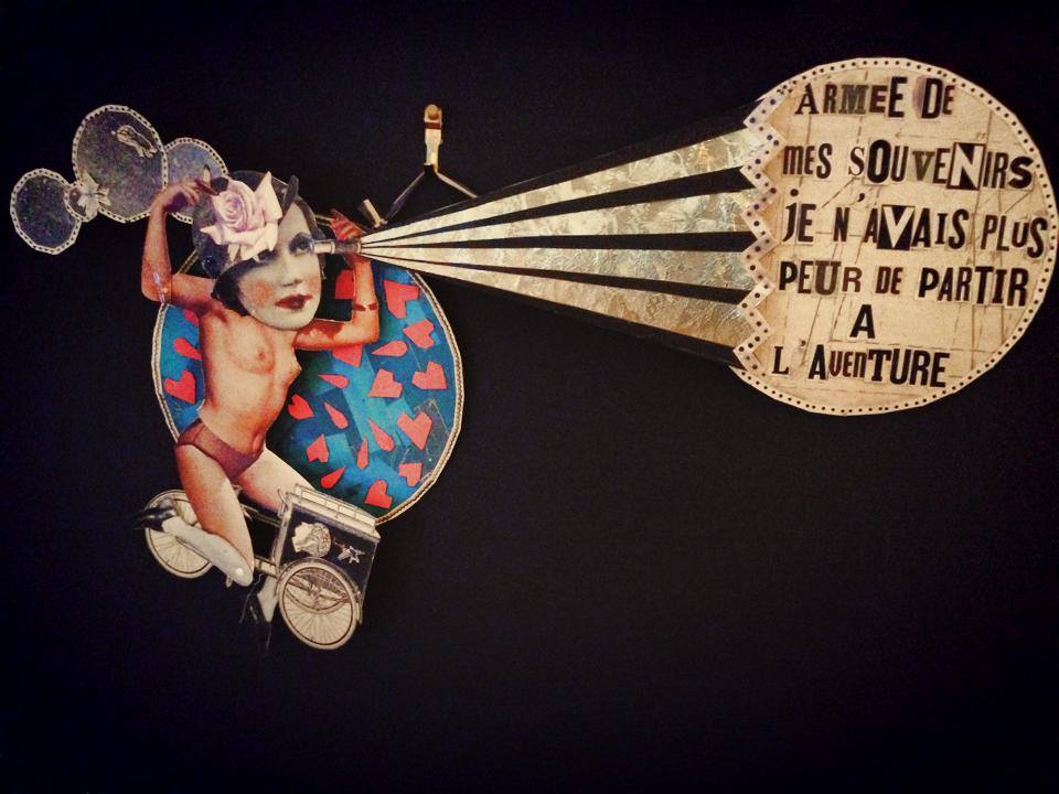 Madame streetart Paris, France, 2015