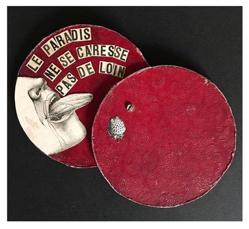 Madame streetart Paris, France, Fevrier 2017