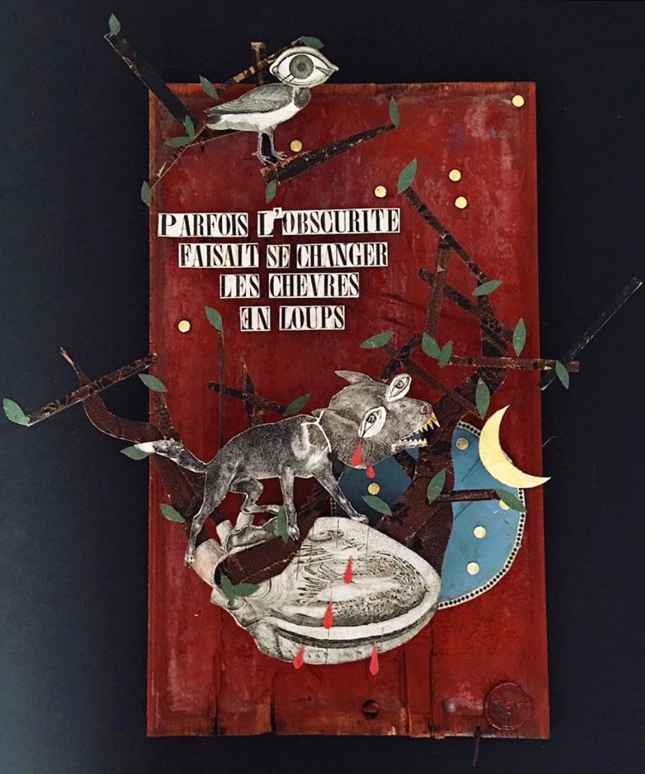 Madame streetart Paris, France, Fevrier 2017