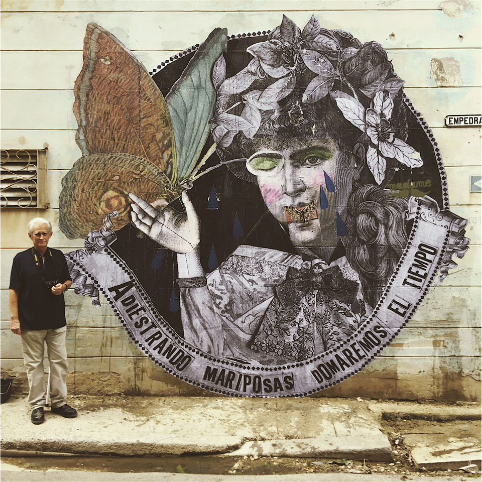 Madame streetart La Havane, Cuba, Septembre 2016