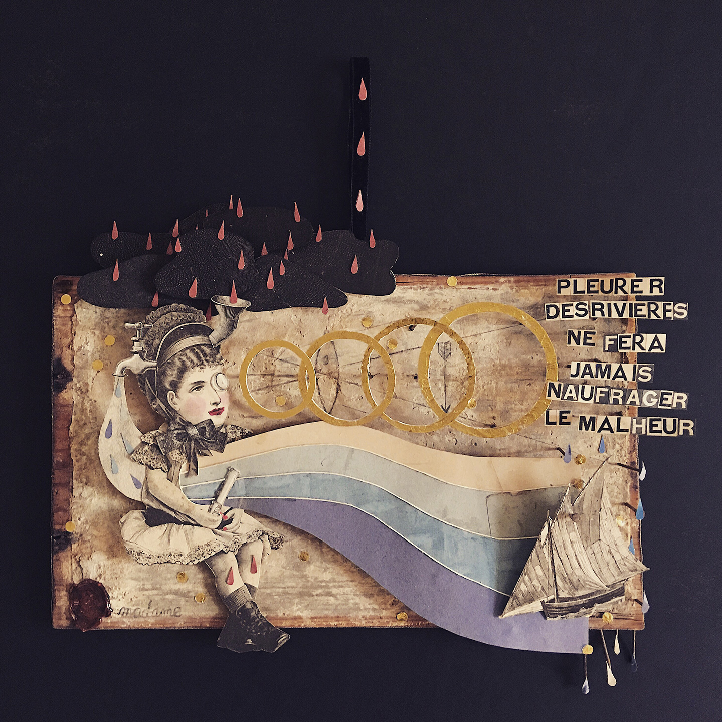 Madame streetart Paris, France, mai 2017