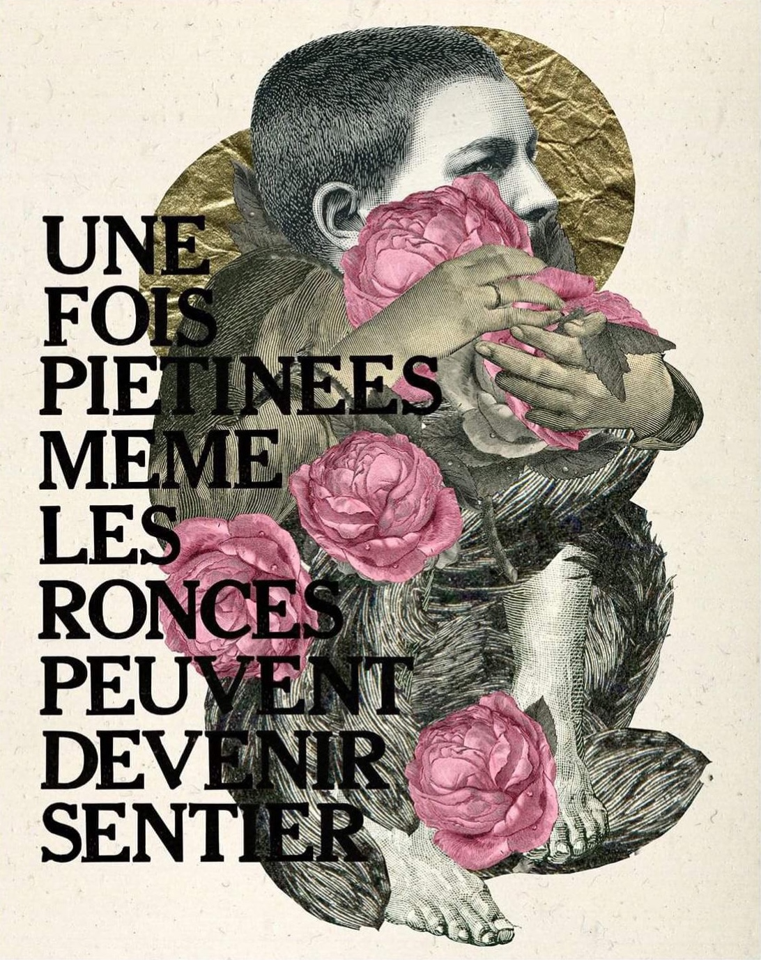 Madame Print Les ronces peuvent devenir sentier